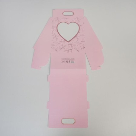 Carriage for colors "Love", pink, 24 × 12.5 × 37 cm-4