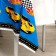 The single tablecloth “Happy Birthday”, car, 137 × 180 cm, blue