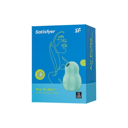 Satiffyer Pro to go 1 vacuum clitoris stimulator, mint color-3