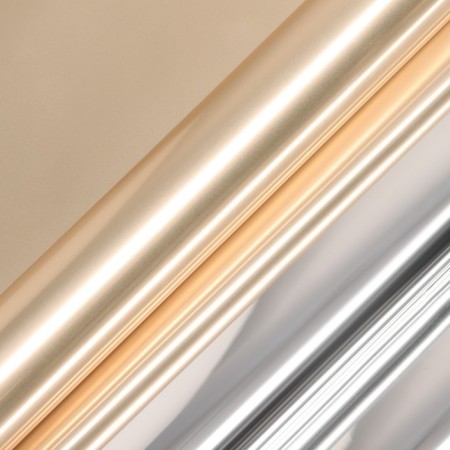 Flower film, "metallic", 0.58 x 10m ± 1 cm, gold-3