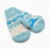 Women's woolen mittens “deer with a snowflake”, blue color, size 20-22