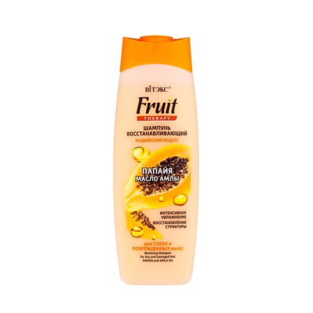 Fruit Therape shampoo “Papaya and Little Amla”, for dry hair, 515 ml
