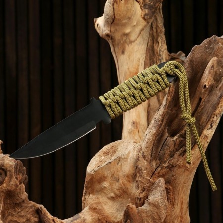 Throwing knife "Forest" 18cm, blade 89mm/1.8mm, green-2