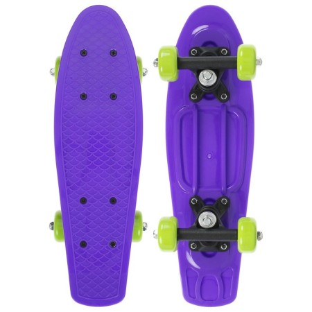 Penniboard Onlitop, 42x12 cm, PVC 50 mm wheels, plastic frame, purple color-1