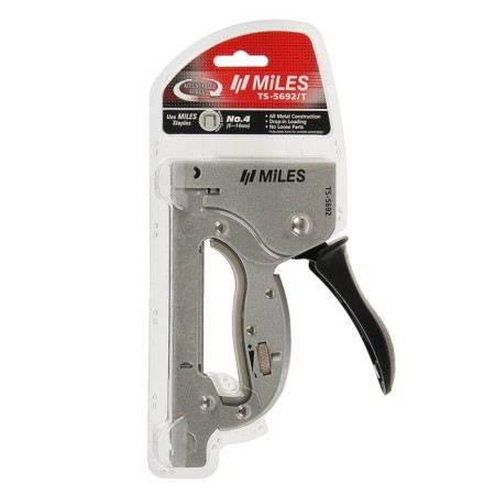 Furniture stapler Miles, 6-14 mm, type of bracket 140, metal case-1