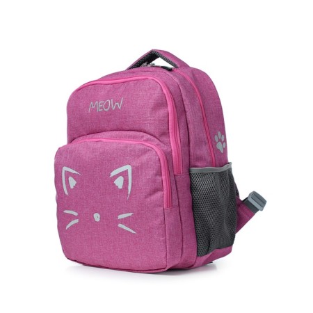School backpack, 275x410x125 cm, pink