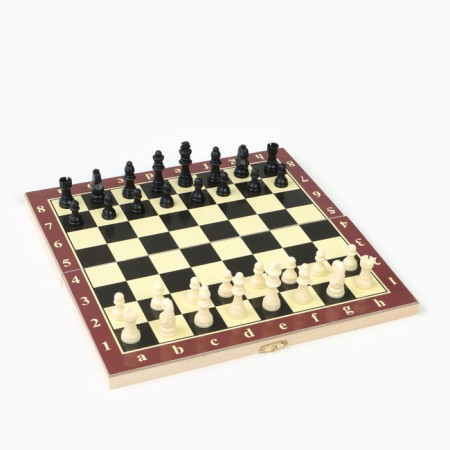 Chess, checkers, backgammon, board games, set 3 in 1, 29 x 29 cm