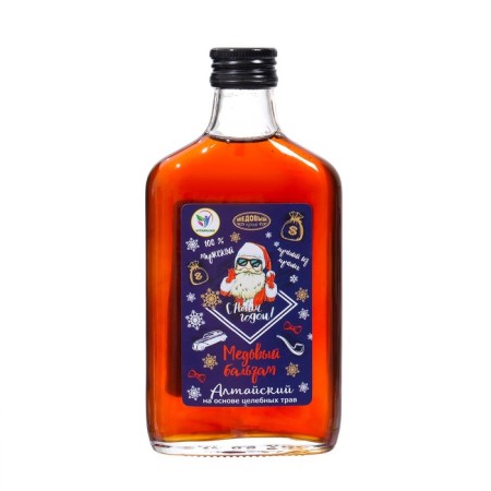 New Year's honey balm Altai "Male", 250 ml-2
