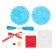 New Year's set for creativity. The Christmas ball "New Year! Father Frost"