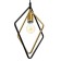Lamp Bayerlux 40392/1 E27 40W Black-gold 25x10x30-130 cm