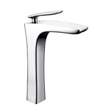 Смеситель для раковины Lemark Bellario LM6809C, высокий, монолитный, цвет хром