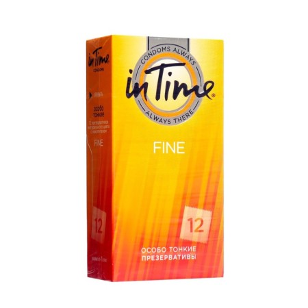 Condom In Time Fine, especially thin, 12 pcs.