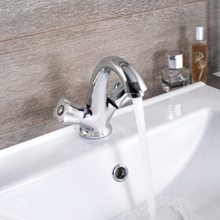 Mixer for the Sink "RMS" SL116-161, two-toll, zinc, chrome-3