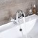 Mixer for the Sink "RMS" SL116-161, two-toll, zinc, chrome