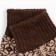 Women's socks, brown color, size 23-25