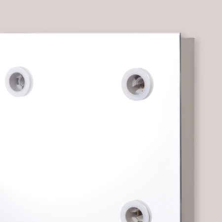 Mirror, make -up, wall, 11 light bulbs, 80 x60 cm-5