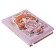 Gift notebook, A6+, 100 sheets, color block, PVC cover, "Anime", mix