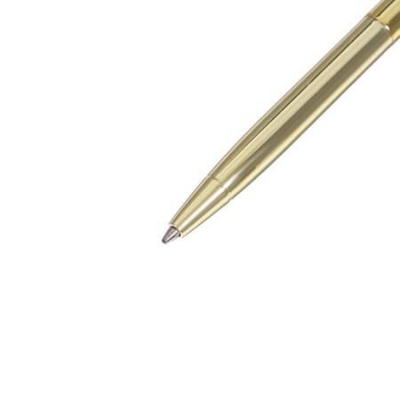 Ballpoint handle Meshu White Pearl, blue rod, metal case-3