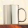 Ceramic mug "Miracles in the New Year", 330 ml, silver color