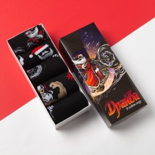 Set of New Year's male socks 5 pairs 