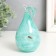 Souvenir "Pear" h 135 mm. (into glassbreed) green. (Z. L.)