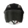 The helmet open with two visors, size M (57-58), model-BLD-708E, black matte