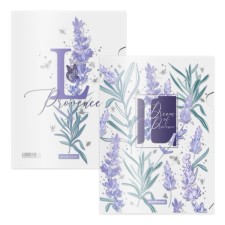 A set of 4 A4 Erichkrause Lavender, plastic, mix