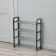 Shoe -shoe Dolyana, 4 tiers, 50 × 19 × 59 cm, green color