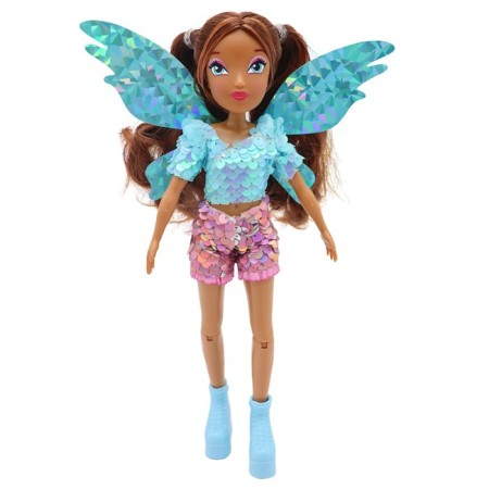 Winx Club Magic Reveal “Leila” hinge doll, with wings, 24 cm-1