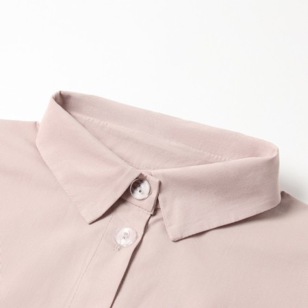 Female set (shirt, shorts) minku: oversize color gray-pink, river 48-6