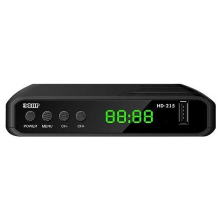 DVB-T2 receiver signal Ether HD-215 black