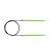 Knitting needles aluminum circular zing Knitpro, 60 cm/3.50 mm 47097