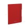 Notebook A5+, 48 sheets in the Erichkrause "Folderbook", removable plastic cover, elastic bands, offset unit, white 100%, red