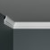 Ceiling plinth for stretch ceilings P-60 20x60x2000mm