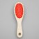 Bilateral brushes with a wooden handle small, 5 x 17 cm