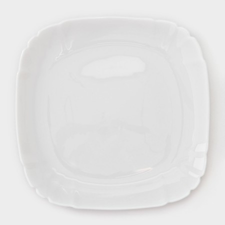 A set of dessert plates Luminarc Lotusia, d = 20.5 cm, glass ceramic, 6 pcs, white color-2