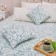 Pillowcase decorative Ethel "Patterns" color green 40x40 cm, 100% cotton