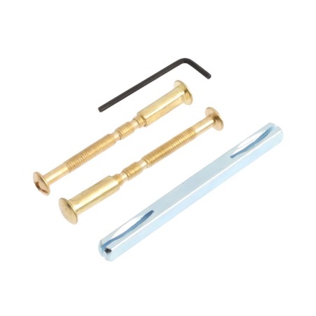 Lockland 001 handles on the bar, m/o 55 mm, color gold-3