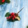 Decor "Winter Dreams" Berries bumps needles leaves, 22 cm