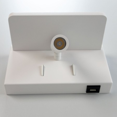 Sconces with the Citilux “Descartes” CL704370 18.5x10 cm, 2x3W, LED, white color-11