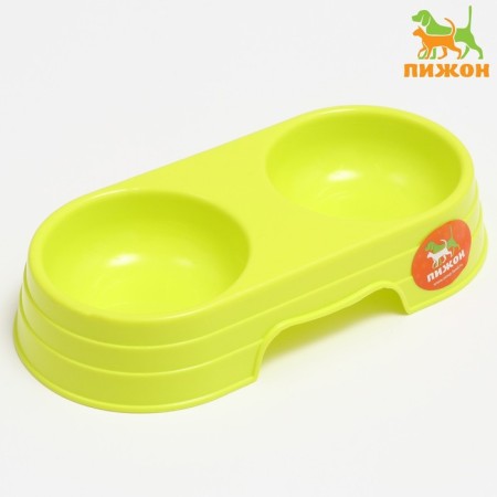 MISK DIALLY PLACE "duet", 24 x 12.5 x 4.5 cm, green-1