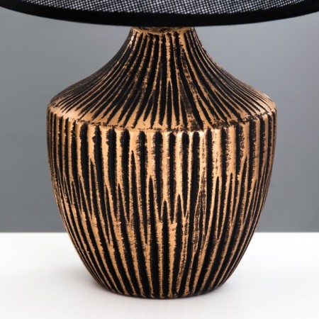 Jolen table lamp E14 40W Black-gold 22.5x22.5x35 cm-4