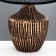 Jolen table lamp E14 40W Black-gold 22.5x22.5x35 cm