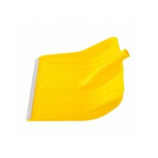 Snow cleaning shovel, plastic, 420 × 425 mm, without cuttings, Sibrtekh
