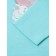 Body baby with long sleeve, mint color, height 56