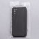 Innovation cover, for Samsung Galaxy A02S, silicone, matte, black