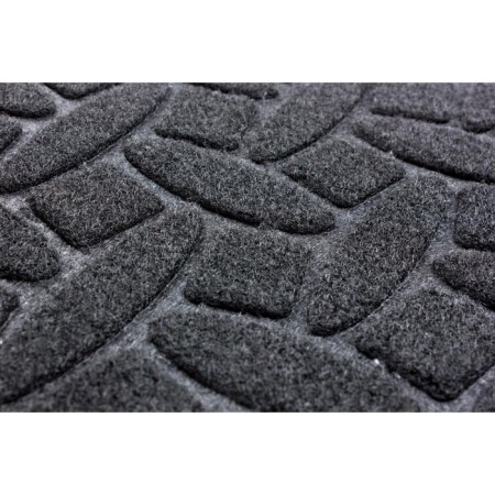 The moisture rug -sleeper "Presi", 60x90 cm, drawing London Black-1