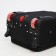 Small suitcase 20 ”, lightning department, code castle, 3 wheels, 2 outer pockets, black color