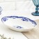 Dish, 25 x 18 x 5 cm, gzhel, cobalt