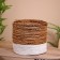 Wicker basket 35x35x30 cm